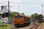 ALS 4149 (Co'Co', de, Alsthom, Bj.1974) am 20.Mai 2018 in der Nakhon Lampang Station.