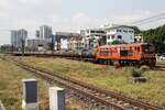 ALS 4116 (Co'Co', de, Alsthom, Bj.1974) fährt am 22.Februar 2026 mit dem Freight 2133 von Mae Nam in die Bang Sue Junction ein.