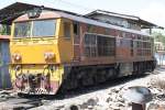 ALS 4139 (Co'Co', de, Alsthom, Bj.1974) am 26.Oktober 2011 im Depot Uttaradit.