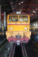 AHK 4227 (Co'Co', de, Henschel, Bj.1980, Fab.Nr. H-32465) am 22.Juni 2019 im Depot Thon Buri.