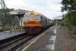 HID 4513 (Co'Co', de, Hitachi, Bauj. 1993) am 15.Jänner 2026 mit dem LOC 456 (Yala - Nakhon Si Thammarat) in der Khao Chum Thong Junction.