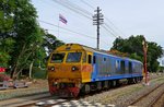 SRT 4514 steht abgestellt am 17.06.16 im Bahnhof Hua Hin.