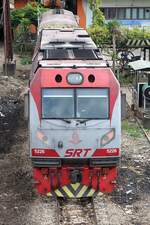 QSY 5226 (Co'Co', de, CRRC Qishuyan, Bj.2022) am 14.Jänner 2026 im Depot Hat Yai.