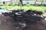 Am 08.Juni 2012 befanden sich im Phahon Yothin Yard 2 Drehgestelle der Lok-BR 33 (ex CK5 00x) zur Aufarbeitung.