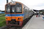 THN 1116 als letztes Fahrzeug des EXP 76 am 18.Juni 2011 im Bf. Bua Yai Junction.