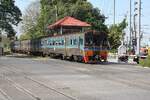 NKF 1224 als erstes Fahrzeug des ORD 261 (Hua Lamphong - Suan Soan Pradipat) am 02.März 2026 auf der EK mit der Thanon Si Ayutthaya.