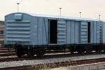 บ.ต.ญ.25145 (บ.ต.ญ.=B.C.G./Bogie Covered Goods Wagon; Daewoo - Korea, Baujahr 1983) am 30.Mai 2026 im Phahonyothin cargo yard.