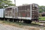 ต.ญ.151194 (ต.ญ.=C.G./Covered Goods Wagon, Hersteller: Kisha Seizo Kaisha Ltd. Japan, Baujahr 1965) am 22.März 2025 in der Den Chai Station.
