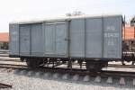 ต.ญ.150435 (ต.ญ.=C.G./Covered Goods Wagon, Bauj. 1965, Hitachi Ltd. - Japan) am 13.März 2012 im Bf. Lopburi.

