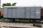 ต.ญ.150857 (ต.ญ.=C.G./Covered Goods Wagon, Bauj. 1965, Fuji Heavy Industries Ltd./Japan) am 31.Mai 2013 im Bf. Thon Buri.