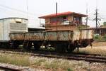 ข.ต.1450 (ข.ต. =L.S./Low Sided Wagon, Hersteller: Baume et Marpent - Belgien, Baujahr 1952) am 22.März 2025 in der Den Chai Station.