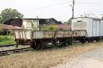 ข.ต.1450 (ข.ต. =L.S./Low Sided Wagon, Hersteller: Baume et Marpent - Belgien, Baujahr 1952) am 22.März 2025 in der Den Chai Station.