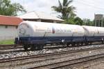 บทก. 2-47-020 (บทก.= BGT./Bogie Gas Tank Wagon, Hyundai - Korea, Bauj. 1985) am 13.Juni 2011 in der Pak Chong Station.