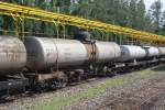 บ.ท.ค.126045 (บ.ท.ค. =B.O.T./Bogie Oil Tank Wagon) am 18.Juni 2011 im Bf. Khon Kaen.

