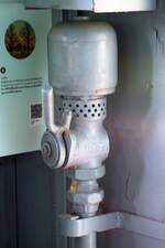 Das namensgebende Bremsventil des พ.ห.15065 (พ.ห.=B.V./Brake Van, Taipeh Railway Workshop / Taiwan, Bauj.