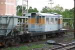 บ.พ.ห.51004 (บ.พ.ห.= B.B.V./Bogie Brake Van) am 21.Mai 2018 in der Nakhon Sawan Station.