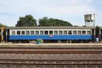 บสส.30 (บสส.=BST./Bogie Second & Third Class Carriage), eingereiht als Wagen 8 im RAP 111 (Bangkok - Den Chai) am 22.August 2010 im Bf.