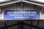 Mahachai Station am 20.November 2019.