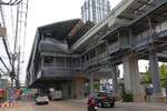 Am 27.April 2023 befand sich die MRT Suan Luang Rama IX Station (YL15) noch im Probebetrieb.