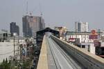 MRT Yellow Line (YL) Bang Kapi Station (YL08) am 25.März 2024.