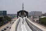MRT Monorail Pinkline Station Impact Muang Thon Thani (MT01) am 31.Mai 2026.