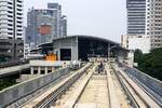 BTS Krung Thon Buri Station (G1) am 30.April 2022.