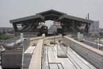 MRT Monorail Pink Line Station Lake Muang Thon Thani (MT02) am 31.Mai 2026.