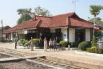 Aufnahmsgebäude der Bang Pa-In Station am 05.Dezember 2010.