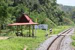 Khao Phlueng Station, Blickrichtung Chiang Mai, am 19.Mai 2018.