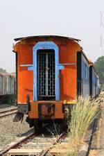 Die Stirnwandtüre des SRT Bauzugwagen บบท.3, Inv.Nr.: 6008037 (บบท.=