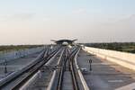 Südlicher Weichenbereich der am 05.Dezember 2025 in Betrieb genommenen Lopburi 2 Station (Tha Wung) am 27.Februar 2026.