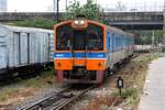 THN 1105 wird am 28.April 2023 in der Thon Buri Station bereitgestellt.