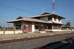 Aufnahmsgebäude der Suphan Buri Station am 01.Dezember 2025.