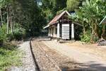 Nam Tok Sai Yok Noi Station am 28.November 2025. - Diese Station ist das jetzige Ende der Thailand-Burma Railway (Death Railway) auf thailändischer Seite und wird nur mehr von Excursionzügen angefahren.