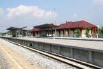 Am 09.Dezember 2023 war in der Kui Buri Station der 2 gleisigen Ausbau der Southern Line schon abgeschlossen und die neue Station in Betrieb.