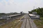 Am 09.Dezember 2023 war in der Nong Khang Station der 2 gleisigen Ausbau der Southern Line schon abgeschlossen und die neue Station in Betrieb.