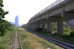 Beim 2 gleisigen Ausbau der Southern Line wird die neue Trasse durch Hua Hin in Hochlage geführt.