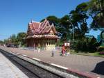 Der knigliche Wartesaal von Hua Hin am 13.01.2013
