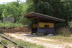 Witterungsschutz der Ban Yang Station am 18.M�rz 2026.
