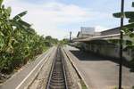 Phrom Daen Station am 04.Juni 2018, aufgenommen vom letzten Wagen des ORD 4324 (Mahachai - Wongwian Yai).