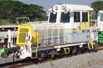 Am 10.Dezember 2023 waren in der Nong Pladuk Junction einige, für den 2 gleisigen Ausbau der Southern Line benötigte Bahndienstfahrzeuge zu sehen, so auch dieser Schwerkleinwagen der Type