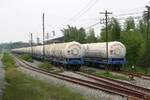 Gleich beim südlichen Ende der Bang Lamung Station befindet sich die Anschlussbahn des Ban Rong Po Gas Depot der PTT Public Co.Ltd.
