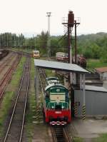 T 669 0001 hier am 23.05.15 in Cheb an der Tankstelle.