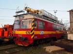 SŽDC Oberleitungsrevisionstriebwagen MVTV 2-050 auf Bahnhof Lysa nad Labem am 23.11.2013.