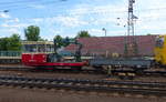 SŽDC MUV 69.2-615 (CZ-SZDC 99 54 9 628 457-2) am 09.06.2020 auf Rangierfahrt in Děčín hl.n..