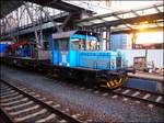 EŽ 797 701-1 in HBf. Praha am 25.8. 2017. (Unternehmen  Elektrizace Železnic )