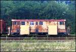 Der Schneepflug KSP 411S 03-62 (Poland) in Bahnhof Lu�n� u Rakovn�ka am 6.7.2026