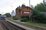 Bahnhof Rantirov am Morgen des 29.Juli 2018.