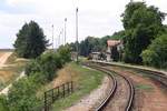 Bahnhof Kralice nad Oslavou am 15.August 2018.