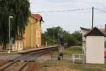 Bahnhof Dyje am 11.August 2019.